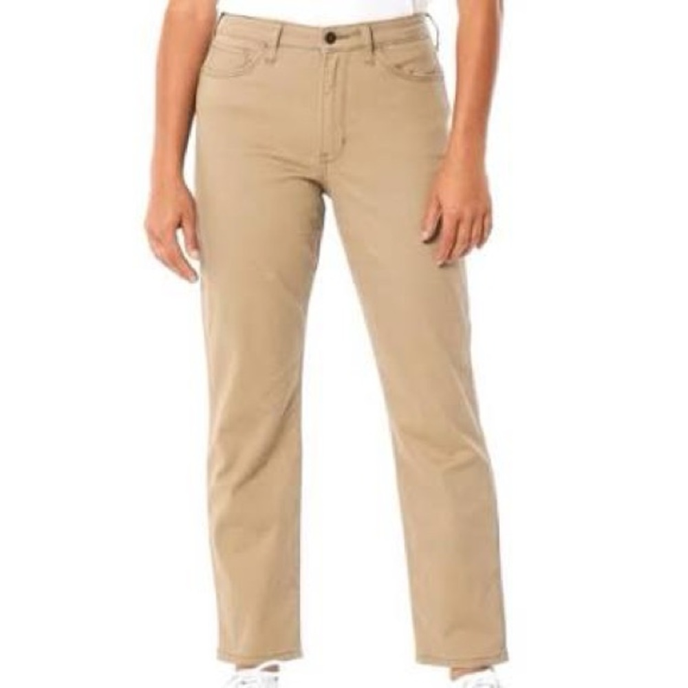 🆕 NWT Hollister Women’s Ultra High Rise Mom Khaki Pants Size 9 Sku#B2